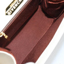 GIVENCHY Hand Bag Leather Beige Gold Auth hk3350-17