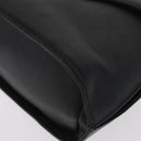 GIVENCHY Hand Bag Leather Black Gold Auth hk3353-14