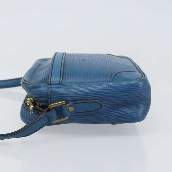 LOUIS VUITTON Epi Trocadero 23 Shoulder Bag Blue M52305 LV Auth hk3354