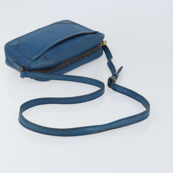 LOUIS VUITTON Epi Trocadero 23 Shoulder Bag Blue M52305 LV Auth hk3354