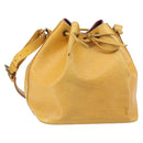 LOUIS VUITTON Epi Petit Noe Shoulder Bag Yellow M44109 LV Auth hk3356-1