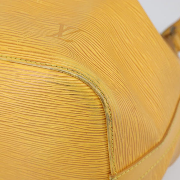 LOUIS VUITTON Epi Petit Noe Shoulder Bag Yellow M44109 LV Auth hk3356