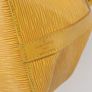 LOUIS VUITTON Epi Petit Noe Shoulder Bag Yellow M44109 LV Auth hk3356-17