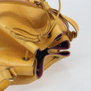 LOUIS VUITTON Epi Petit Noe Shoulder Bag Yellow M44109 LV Auth hk3356-6