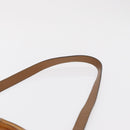 GUCCI New Bamboo Tote Bag Leather 2way Brown Gold 254884 Auth hk3362V-15