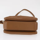 GUCCI New Bamboo Tote Bag Leather 2way Brown Gold 254884 Auth hk3362V-5