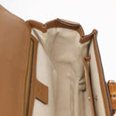 GUCCI New Bamboo Tote Bag Leather 2way Brown Gold 254884 Auth hk3362V-26