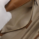 GUCCI New Bamboo Tote Bag Leather 2way Brown Gold 254884 Auth hk3362V-29