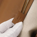 GUCCI New Bamboo Tote Bag Leather 2way Brown Gold 254884 Auth hk3362V-11