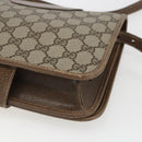 GUCCI GG Supreme Shoulder Bag PVC Beige Gold 93 02 023 Auth hk3368-15