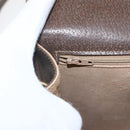 GUCCI GG Supreme Shoulder Bag PVC Beige Gold 93 02 023 Auth hk3368-19