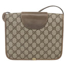 GUCCI GG Supreme Shoulder Bag PVC Beige Gold 93 02 023 Auth hk3368-2