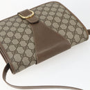 GUCCI GG Supreme Shoulder Bag PVC Beige Gold 93 02 023 Auth hk3368-6