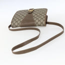 GUCCI GG Supreme Shoulder Bag PVC Beige Gold 93 02 023 Auth hk3368-7