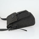 GUCCI GG Canvas Shoulder Bag Black Silver 101654 Auth hk3369-4