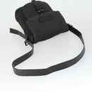 GUCCI GG Canvas Shoulder Bag Black Silver 101654 Auth hk3369-7