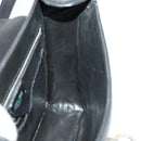 CELINE Shoulder Bag Leather Black Gold Auth hk3373-19