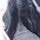 LOEWE Heritage Tote Bag Leather Brown Silver Auth hk3376-21