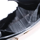 Salvatore Ferragamo Vala Chain Bag Patent leather Black Gold Auth hk3377-20