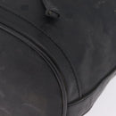 MCM Vicetos Logogram Shoulder Bag PVC Black Gold Auth hk3379-13