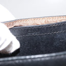 Chloe Lily Shoulder Bag Leather Black Gold Auth hk3380-20