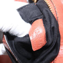 Chloe Etel Hand Bag Leather 2way Brown Gold Auth hk3381-24