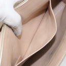 Chloe Kathy Shoulder Bag Leather Beige Gold Auth hk3382-20