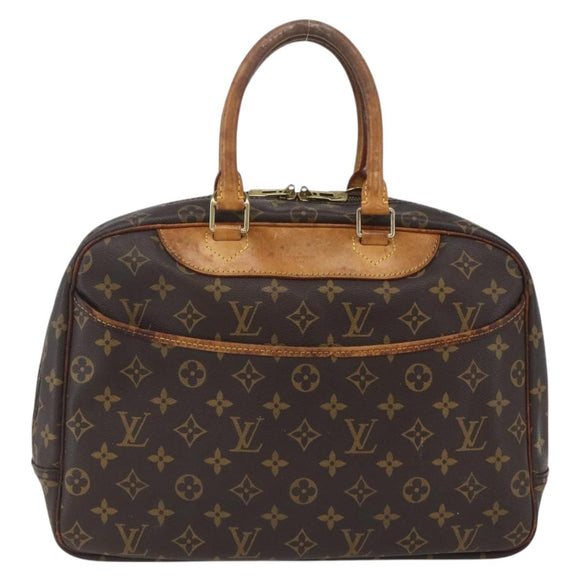 LOUIS VUITTON Monogram Deauville Hand Bag M47270 LV Auth hk3386