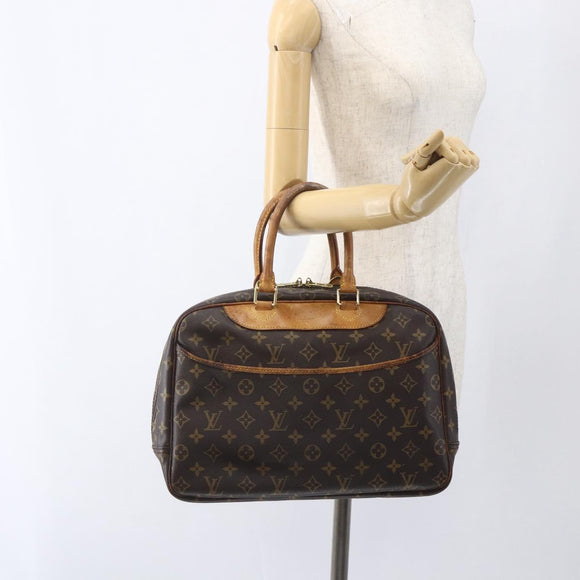 LOUIS VUITTON Monogram Deauville Hand Bag M47270 LV Auth hk3386