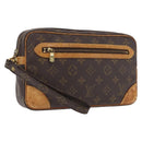 LOUIS VUITTON Monogram Marly Dragonne GM Clutch Bag M51825 LV Auth hk3387-1