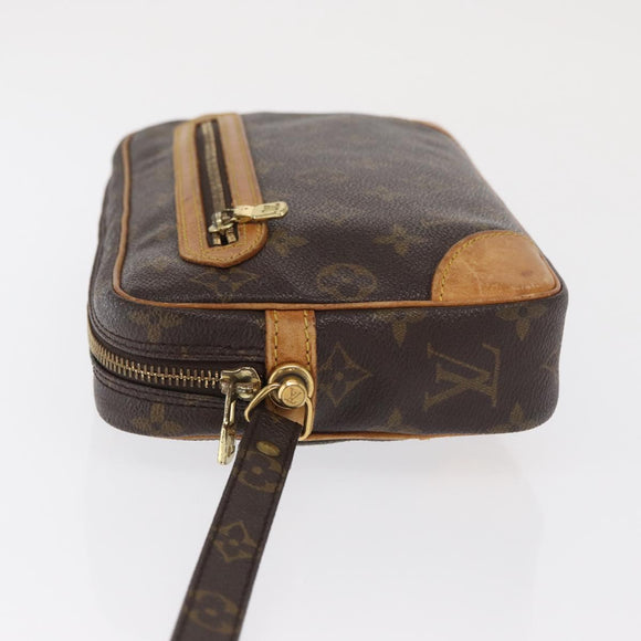 LOUIS VUITTON Monogram Marly Dragonne GM Clutch Bag M51825 LV Auth hk3387