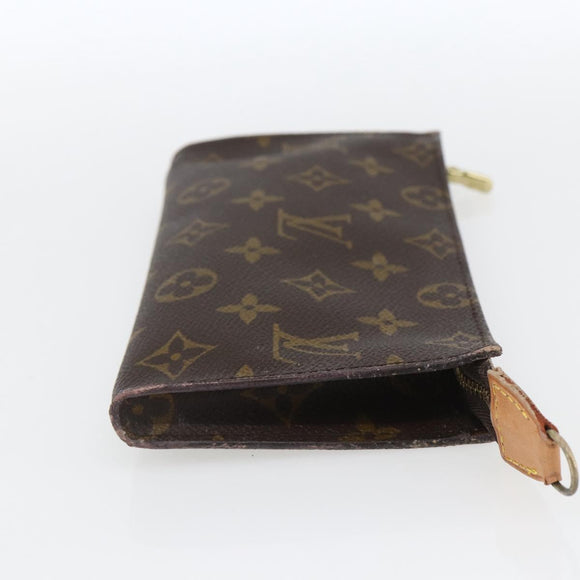 LOUIS VUITTON Monogram Bucket GM Accessory Pouch LV Auth hk3389