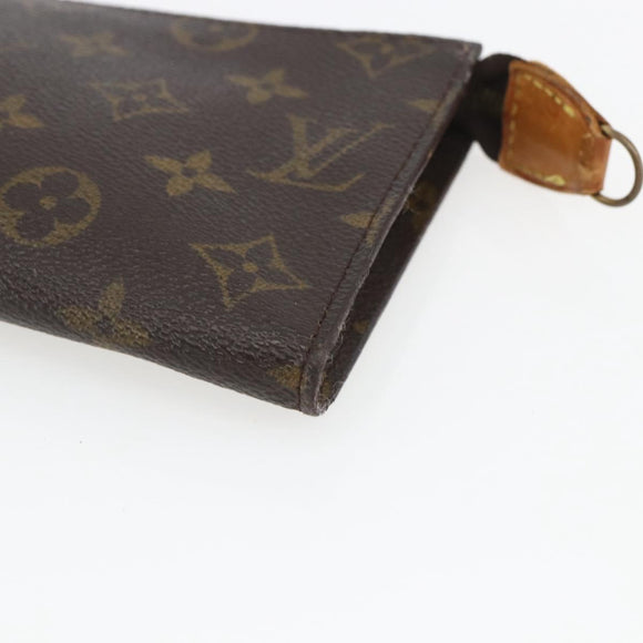 LOUIS VUITTON Monogram Bucket GM Accessory Pouch LV Auth hk3390