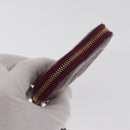LOUIS VUITTON Vernis Porte Monnaie Coeur Coin Purse Violet M93563 Auth hk3392-6