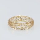 LOUIS VUITTON Brasserie Unclosure GM Armband Kunststof Goud M65865 LV Auth hk3394-4