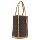 LOUIS VUITTON Monogram Bucket GM Shoulder Bag M42236 LV Auth hk3395-1