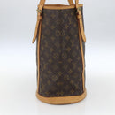 LOUIS VUITTON Monogram Bucket GM Shoulder Bag M42236 LV Auth hk3395-3