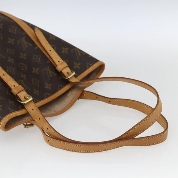 LOUIS VUITTON Monogram Bucket GM Shoulder Bag M42236 LV Auth hk3395