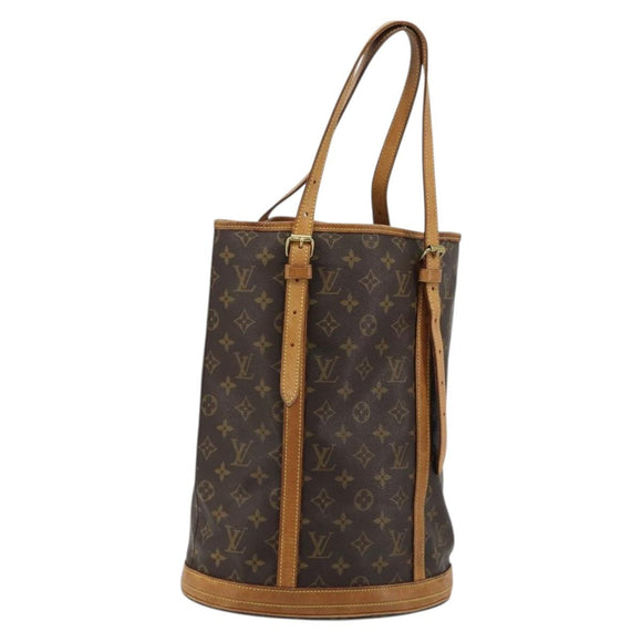 LOUIS VUITTON Monogram Bucket GM Shoulder Bag M42236 LV Auth hk3397
