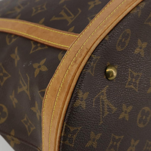 LOUIS VUITTON Monogram Bucket GM Shoulder Bag M42236 LV Auth hk3397