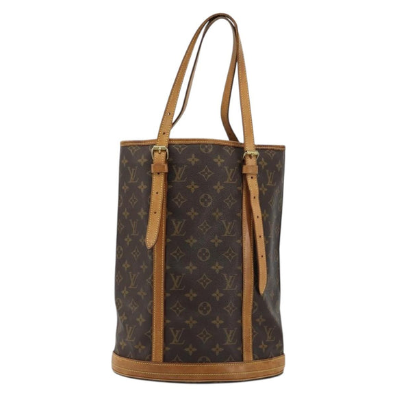 LOUIS VUITTON Monogram Bucket GM Shoulder Bag M42236 LV Auth hk3397