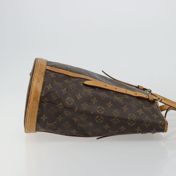 LOUIS VUITTON Monogram Bucket GM Shoulder Bag M42236 LV Auth hk3397