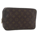 LOUIS VUITTON Monogram Trousse Toilette 23 Clutch Bag M47524 LV Auth hk3401-1