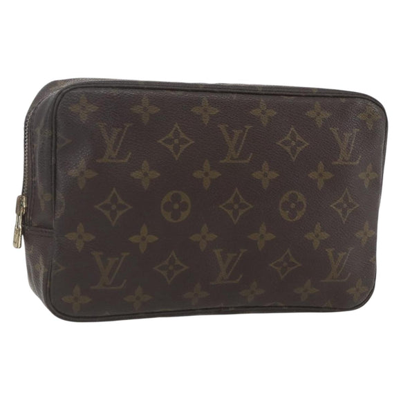 LOUIS VUITTON Monogram Trousse Toilette 23 Clutch Bag M47524 LV Auth hk3401