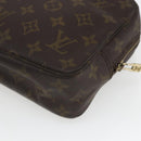 LOUIS VUITTON Monogram Trousse Toilette 23 Clutch Bag M47524 LV Auth hk3401-15