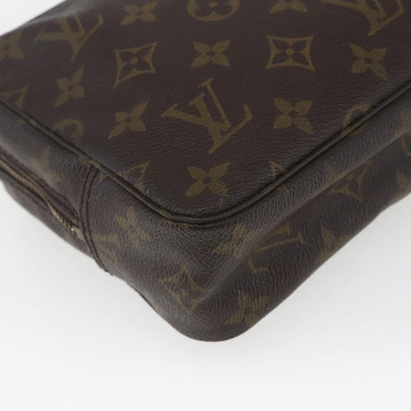 LOUIS VUITTON Monogram Trousse Toilette 23 Clutch Bag M47524 LV Auth hk3401