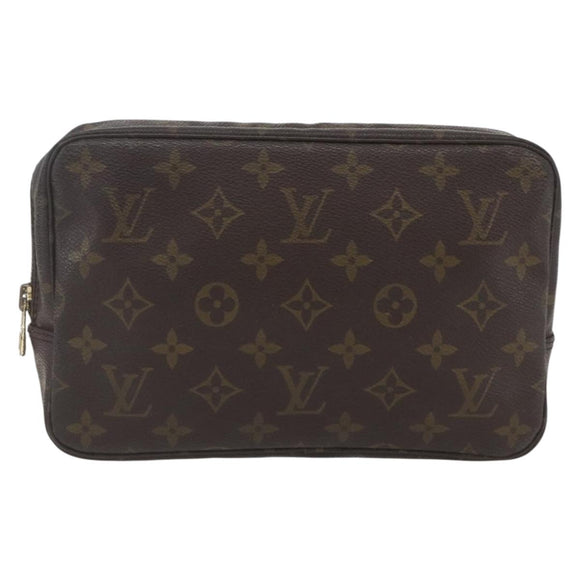 LOUIS VUITTON Monogram Trousse Toilette 23 Clutch Bag M47524 LV Auth hk3401
