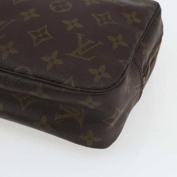 LOUIS VUITTON Monogram Trousse Toilette 23 Clutch Bag M47524 LV Auth hk3401