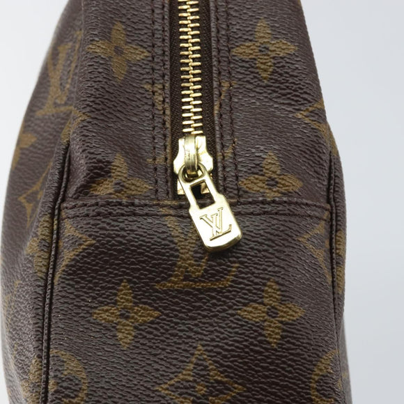 LOUIS VUITTON Monogram Trousse Toilette 28 Clutch Bag M47522 LV Auth hk3402