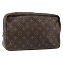 LOUIS VUITTON Monogram Trousse Toilette 28 Clutch Bag M47522 LV Auth hk3402-1